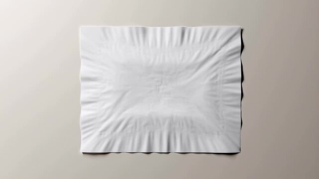 Transforming white sheet: abstract paper folding and texture evolution in three frames