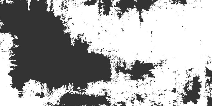 Abstract grunge background with an ink splat design featuring a dirty paint splatter texture and a black spray border frame illustration