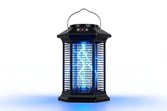 Electric Bug Zapper Lantern for Outdoor Pest Control