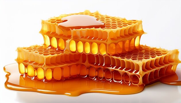 honeycomb with honey