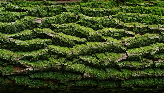 green bark texture