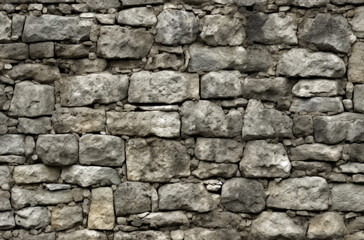 Fototapeta premium Processed collage of ancient stonework surface texture. Background for banner, backdrop or texture