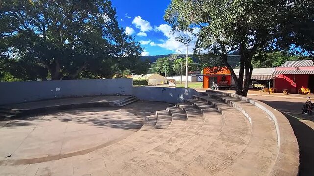 pra&ccedil;a no distrito de Taquaru&ccedil;u, cidade de Palmas, Estado de Tocantins, Brasil