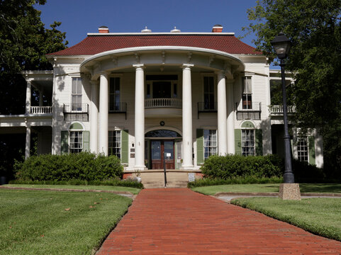 Tyler TX - July 28, 2025: Goodman LeGrand House and Museum Located in Tyler TX