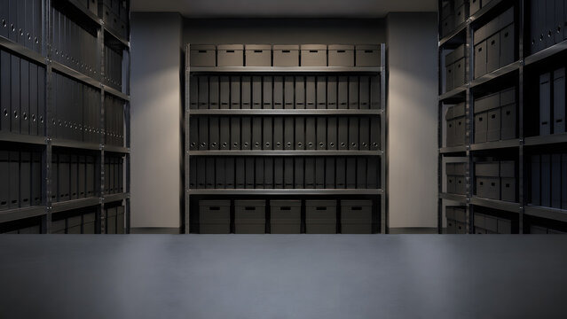 Secure Archive Shelves for Industrial Quality Records
