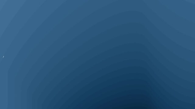Blue undulating waves abstract background for tech websites, seamless loop