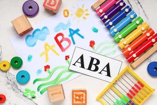 Applied behavior analysis (ABA) therapy for children, educational toys, and learning tools for autism spectrum disorder development