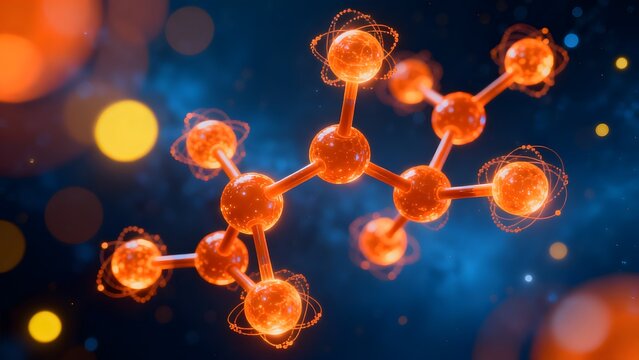 Molecular structure in space