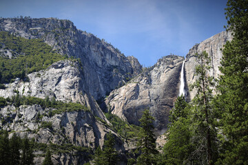 Fototapeta premium yosemite national park water falls