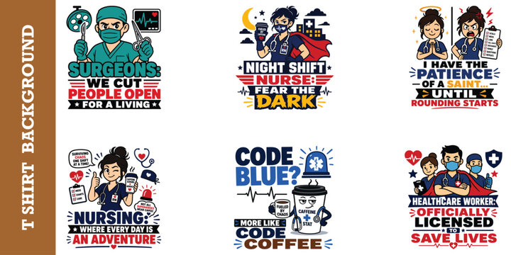 Surgeons we cut people open for living night shift nurse fear dark code blue coffee set.