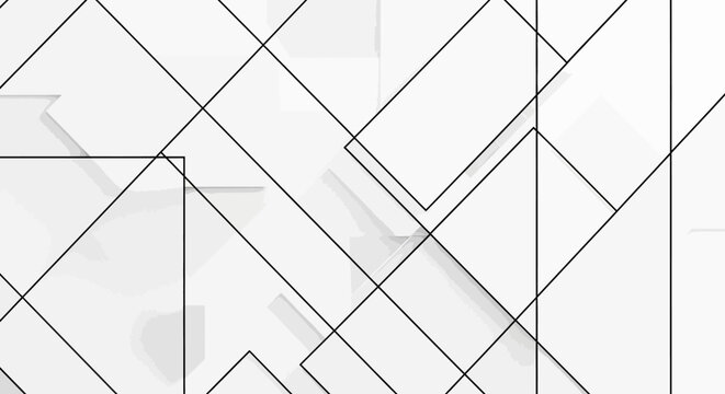 Abstract geometric background with intersecting lines and shapes