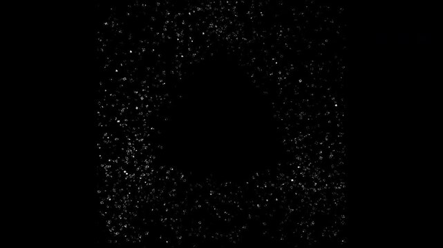 a Diamonds shapes Expanding as triangle to all directions
