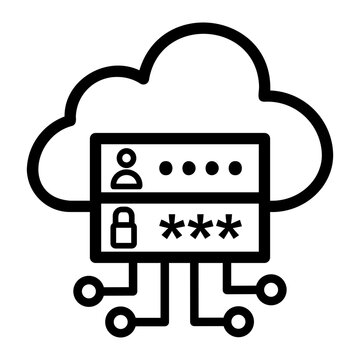 security Line Icon