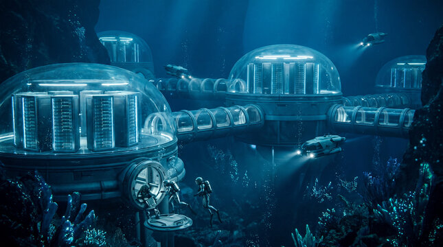 Underwater data center