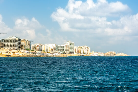 Cityscapes of Valletta - the capital city of Malta