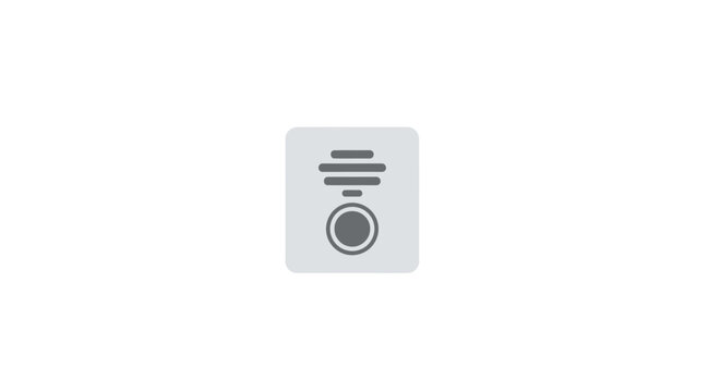 Intercom device with speaker button.