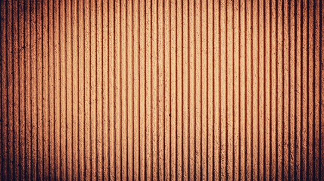 Vertical ridged surface displays warm tones with dark vignetting around the edges