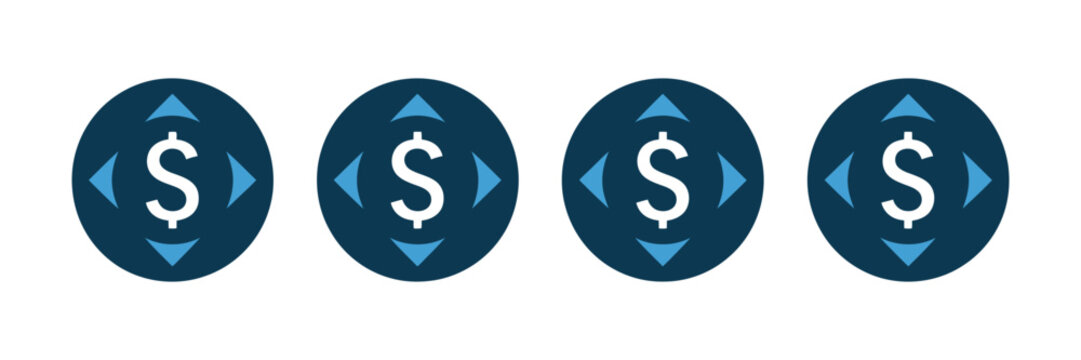 Price up and down icon set featuring financial trend, cost fluctuation, and pricing strategy symbols.