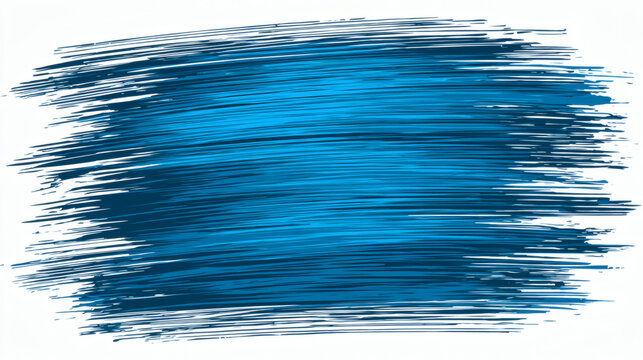 short parallel dashes in deep navy blue ink showing varied pressure and length. The texture resembles a fast stippling or shading technique. Centered on a white background with an expansive 