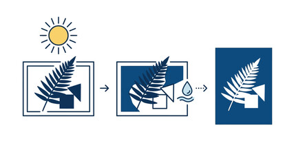 Set of abstract vector icons and symbols for business technology music computer internet web and design concepts including piano hand video objects and logo style illustrations © Tsukasa