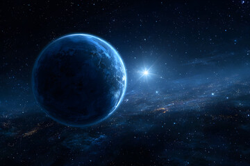 Fototapeta premium planet earth in space