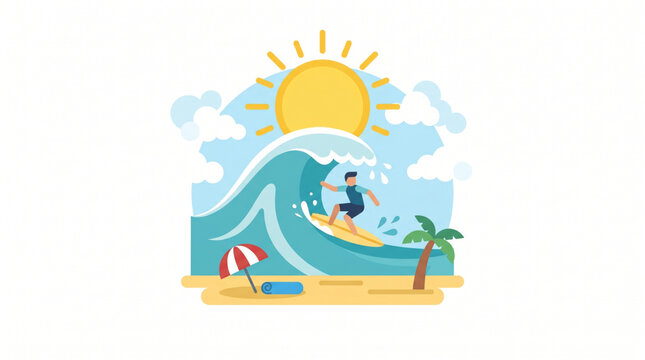 Catching Waves & Sunny Days

