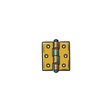 Tiny hinge for box