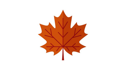 Obraz premium Detailed image of a maple leaf.