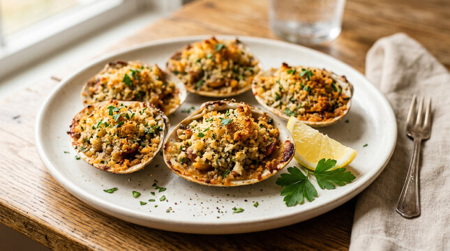Stuffed clams