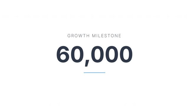 Reaching 60,000 Users in Business Analytics Presentation