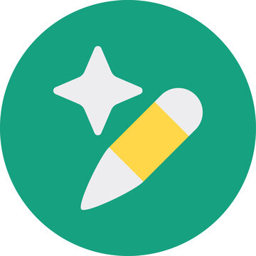 AI Icon Logo Sticker Element 