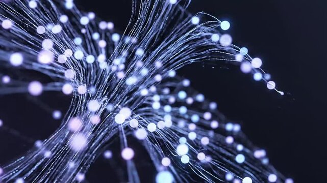 fiber optic background