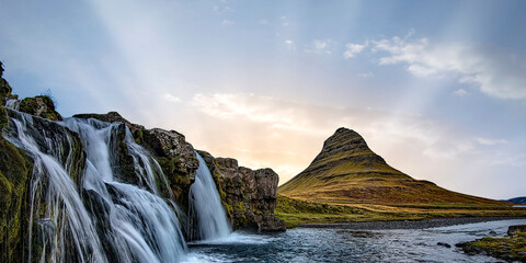 the waterfall in the mountains of the island of the most polluted towns in the north of israel