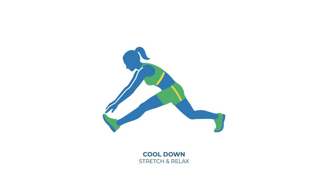 Athletic woman performing a seated hamstring stretch exercise.