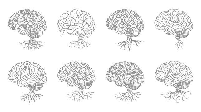 Tree of Knowledge: Brains as Growing Trees with Roots