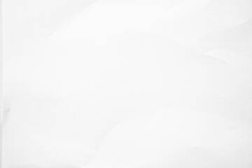 Fototapeta premium White Paper Texture background. Crumpled white paper abstract shape background with space paper for text