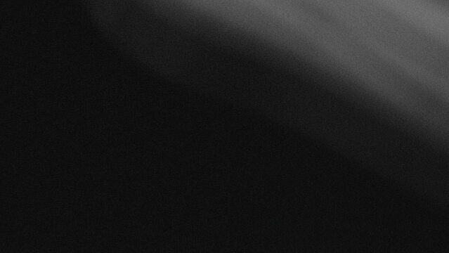 Minimalist black and grey abstract background with soft gradient light beam for modern graphic design projects featuring smooth texture and subtle grainy details for elegant visual presentations