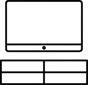 LCD TV set and monitor with blank screen