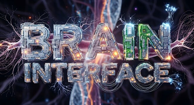 Brain Interface Concept For Neural Technology And Human Machine Connection