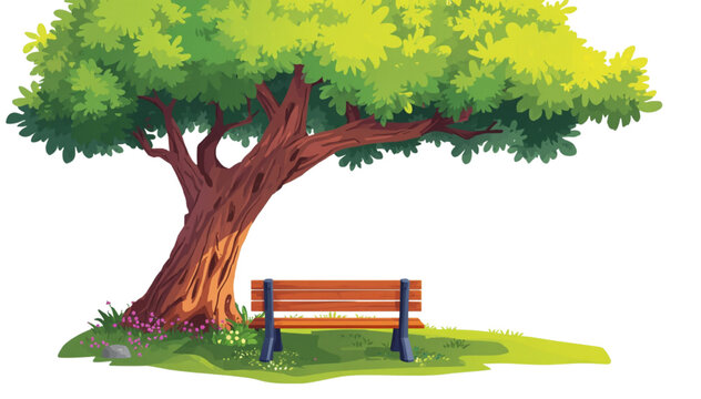 bench in the park