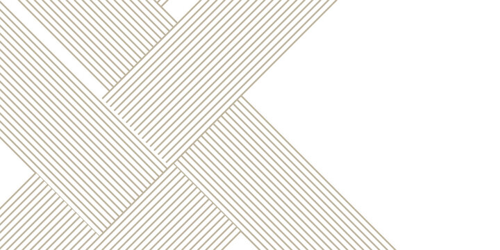 Modern geometric seamless backdrop with gold parallel stripes. Luxury linear pattern wallpaper for premium brand identity cover and vector template.