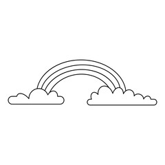 Fototapeta premium Line Art Minimalist Hand Drawn