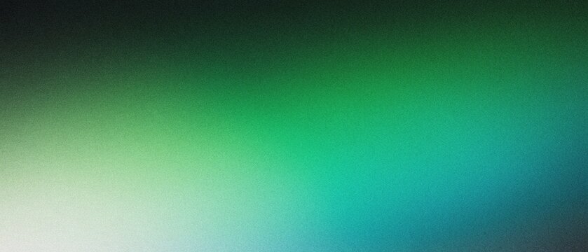 Abstract gradient of deep green to bright teal with subtle hexagonal texture
