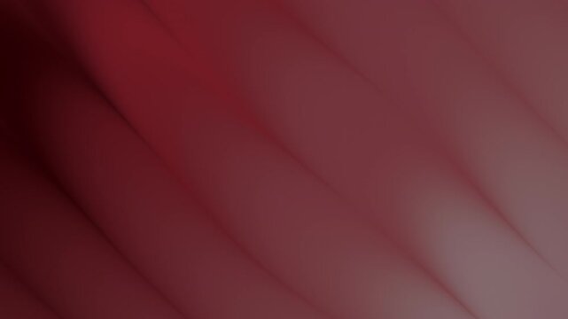 Cinematic dark grey red gradient background with soft 3d smooth folds in seamless loop