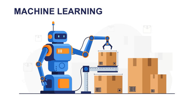 Robotic Arm Machine Learning Automation in Warehouse Logistics