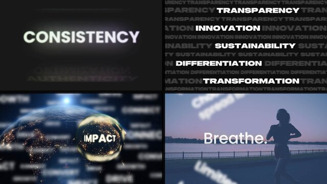 Smooth Scroll Text Animation