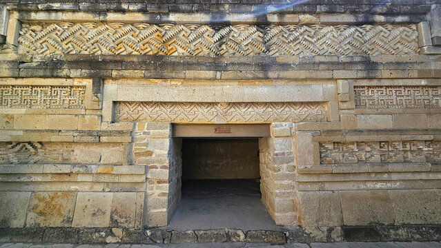 Mitla is an archaeological zone of the Zapotec culture, a tourist destination in the Magical Town of San Pablo Villa de Mitla, in Oaxaca, Mexico