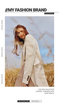 Fashion Brand Promo Stories // Minimal Streetwear 02