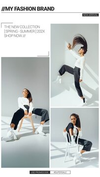 Fashion Brand Promo Stories // Minimal Streetwear 03