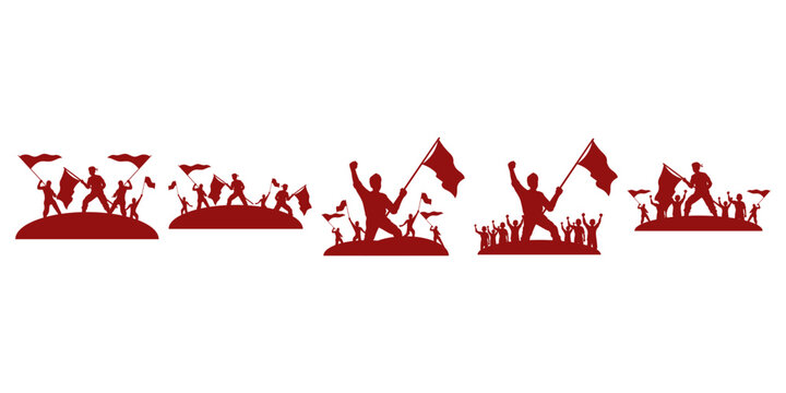 Indonesia Independence Day Silhouette